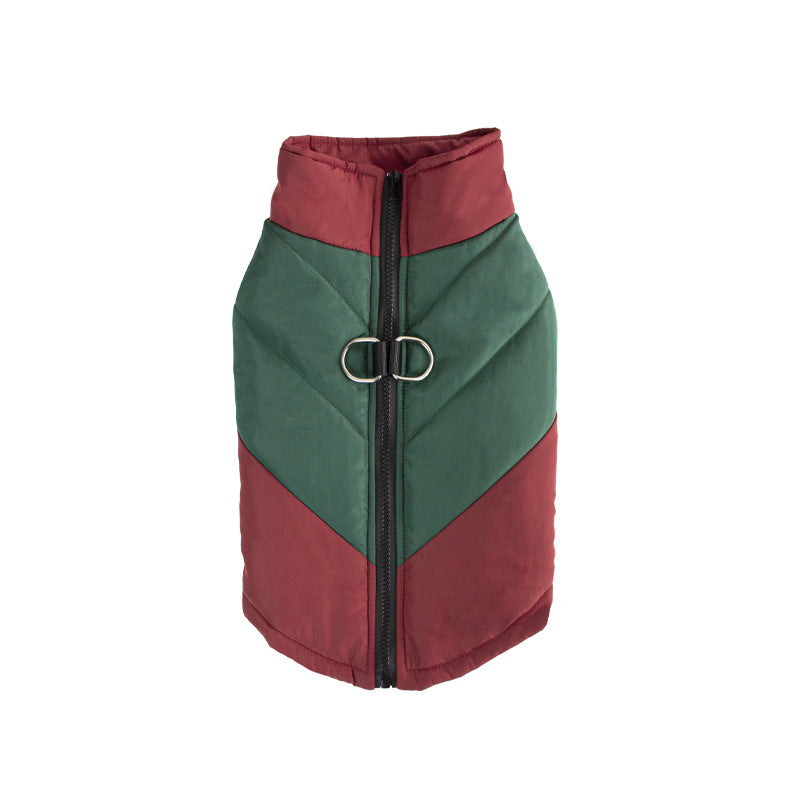 Thickened Warm Dog Cotton Vest — Autumn & Winter