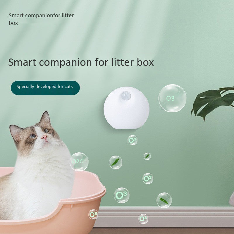 Smart Cat Litter Box Air Purifier & Deodorizer