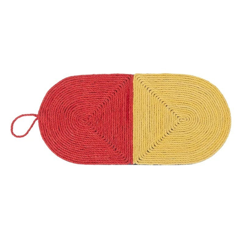 Cat Scratching Mat - Fun Shaped Sisal Scratcher