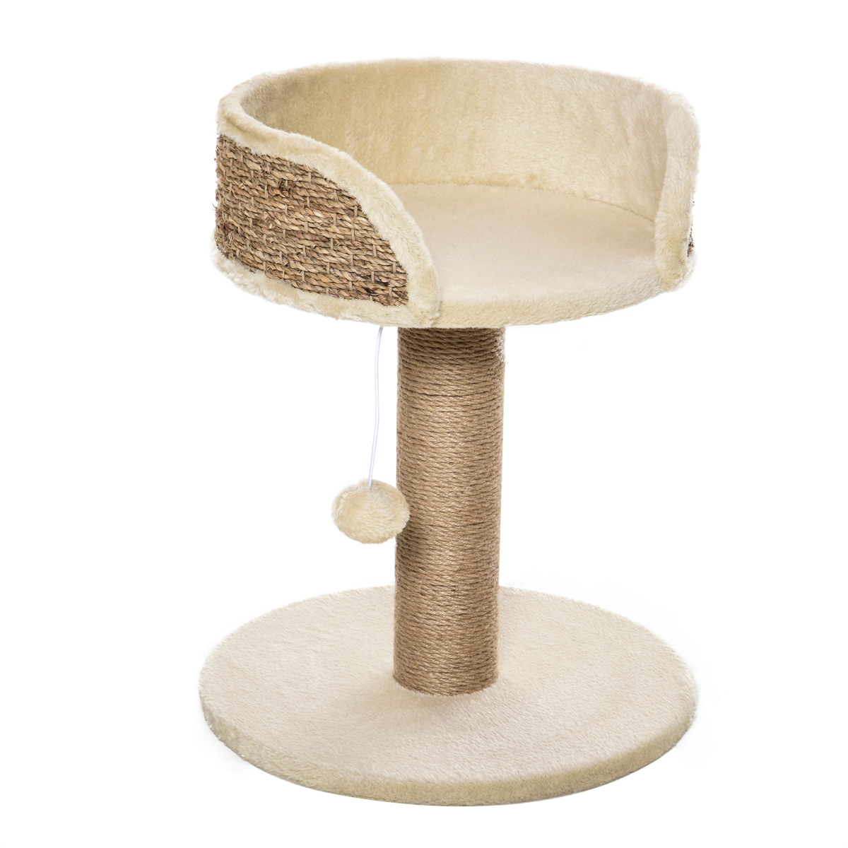 Cat Tree Tower Activity Center Climbing Stand with Scratching Posts Pawhut