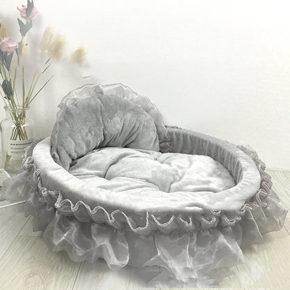 Soft Nest Bed for Cats & Dogs