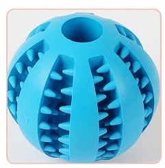 Food Dropping Bite-Resistant Dog Chew Ball