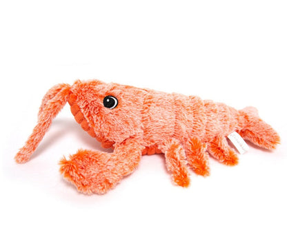 Electric Jumping Lobster Cat Toy — USB Rechargeable Plush