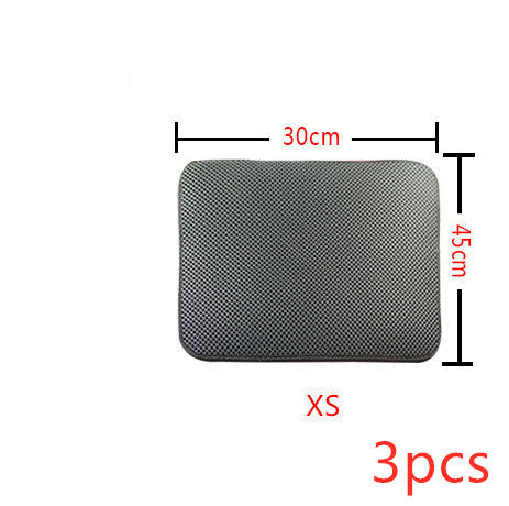Double Layer Cat Litter Trapping Mat