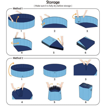 Foldable PVC Pet Bath Tub & Paddling Pool
