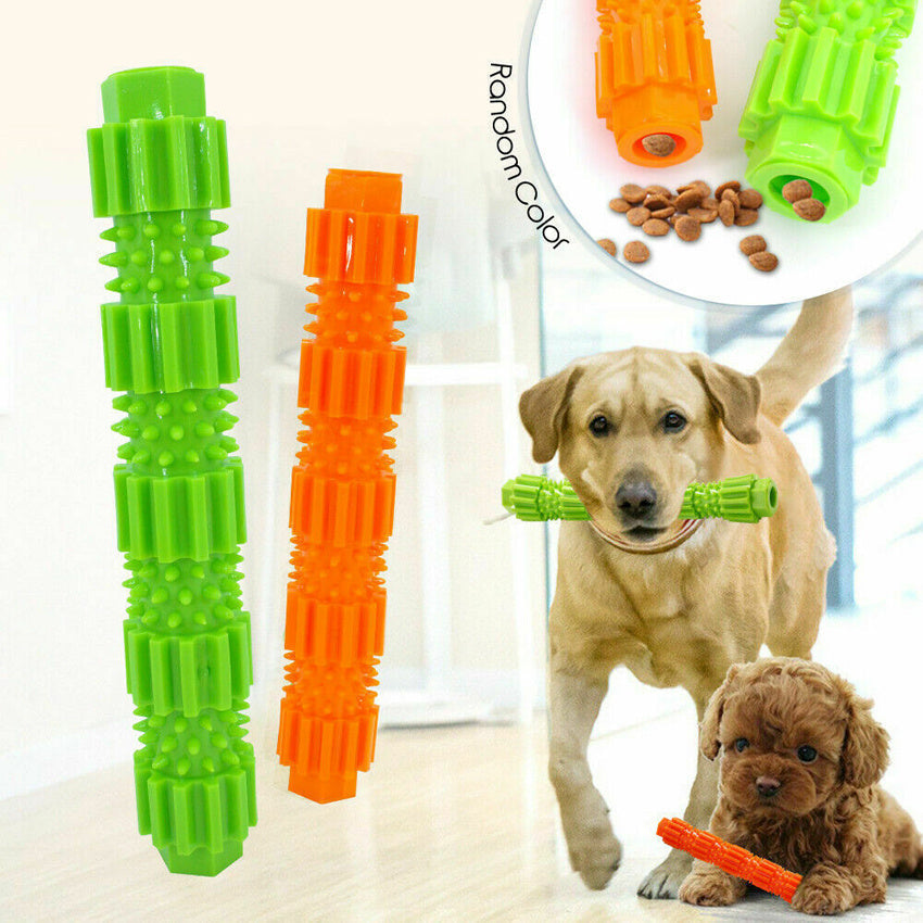Treat Dispensing Rubber Chew Toy for Aggressive Chewers