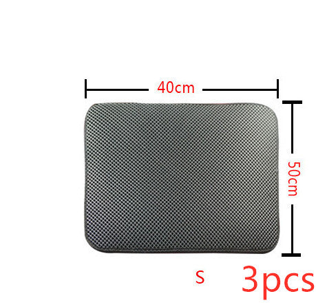 Double Layer Cat Litter Trapping Mat
