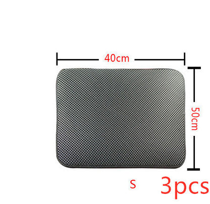 Double Layer Cat Litter Trapping Mat