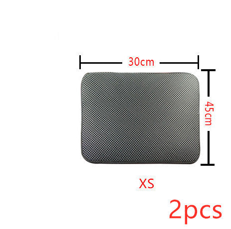 Double Layer Cat Litter Trapping Mat