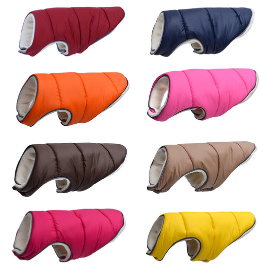 Warm Fleece Dog Jacket