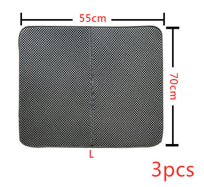Double Layer Cat Litter Trapping Mat