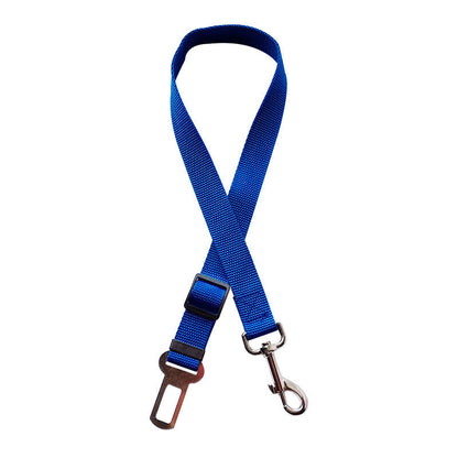 Adjustable Pet Car Seat Belt Harness & Lead Clip