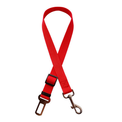 Adjustable Pet Car Seat Belt Harness & Lead Clip