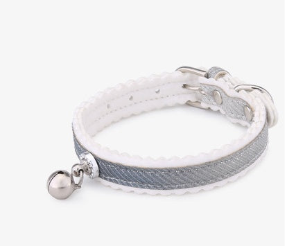 Gradient PU Cat & Dog Bell Collar