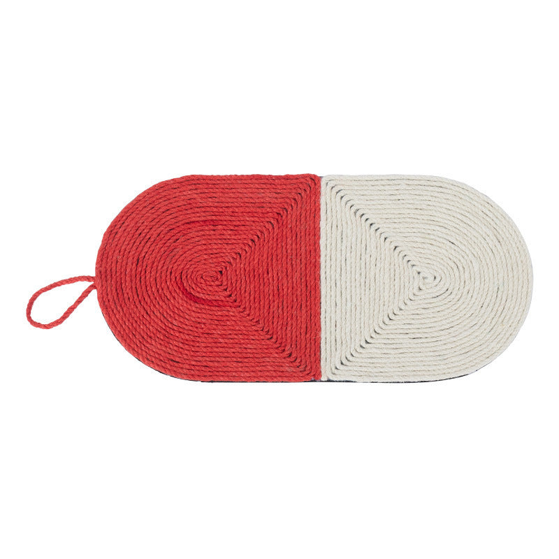 Cat Scratching Mat - Fun Shaped Sisal Scratcher