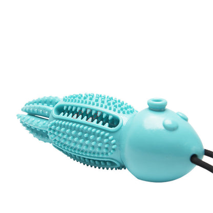 Octopus Molar Treat Dispensing Dog Toy