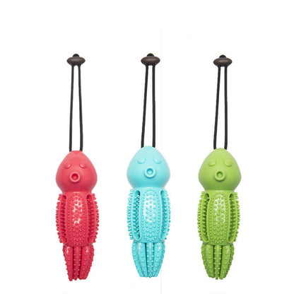 Octopus Molar Treat Dispensing Dog Toy