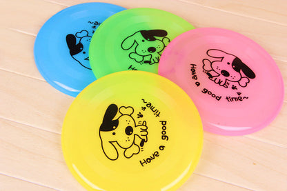Silicone Flying Disc Dog & Cat Toy — Bite-Resistant Frisbee