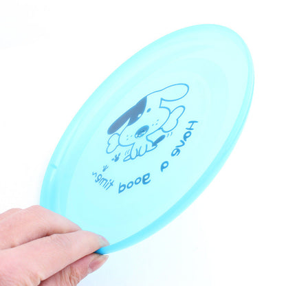 Silicone Flying Disc Dog & Cat Toy — Bite-Resistant Frisbee