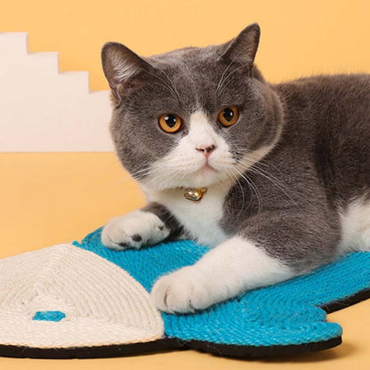 Cat Scratching Mat - Fun Shaped Sisal Scratcher