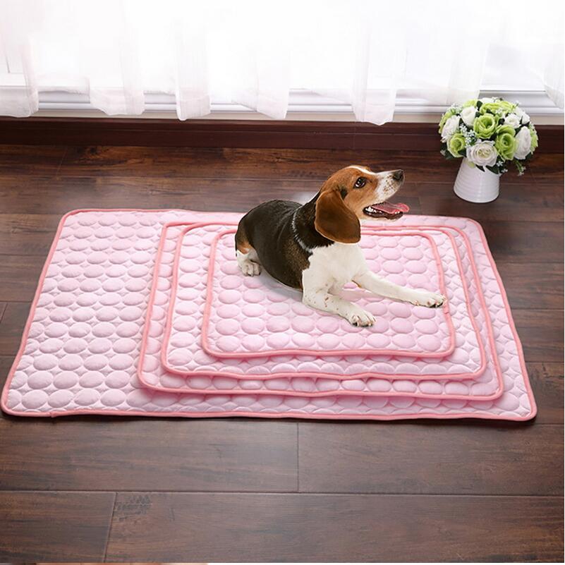 Ice Silk Cooling Mat for Cats & Dogs