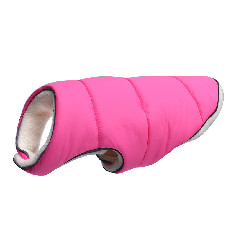 Warm Fleece Dog Jacket