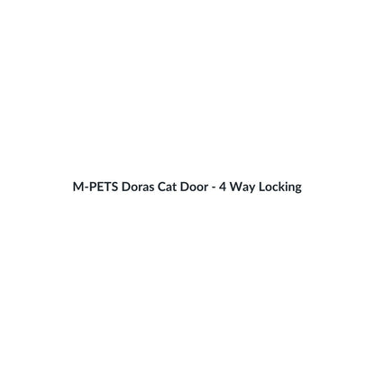 M-PETS Doras Cat Door - 4 Way Locking