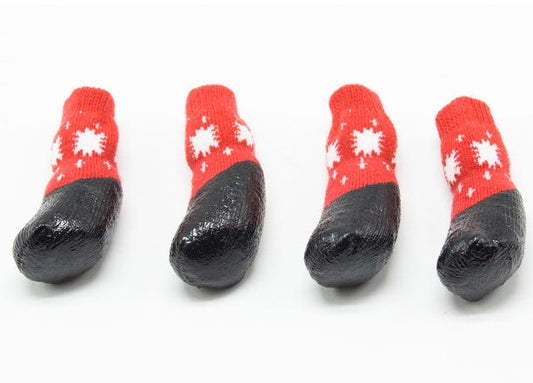 Pet Waterproof Cotton Socks