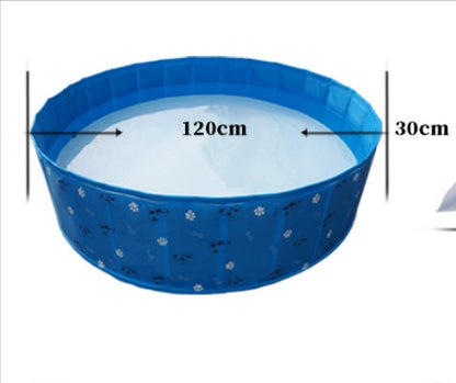 Foldable PVC Pet Bath Tub & Paddling Pool