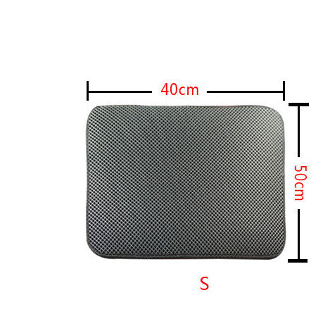 Double Layer Cat Litter Trapping Mat