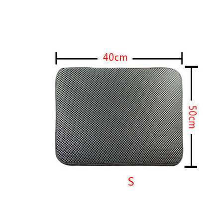 Double Layer Cat Litter Trapping Mat