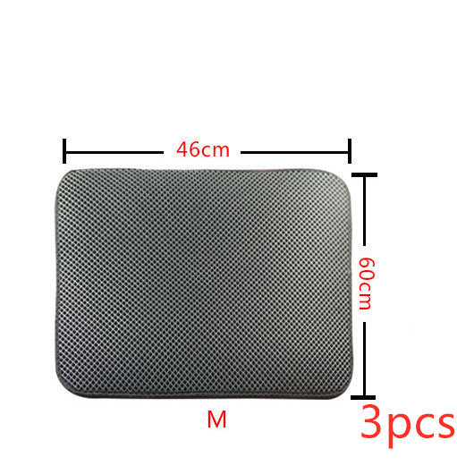 Double Layer Cat Litter Trapping Mat