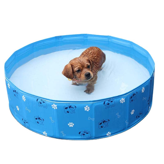 Foldable PVC Pet Bath Tub & Paddling Pool