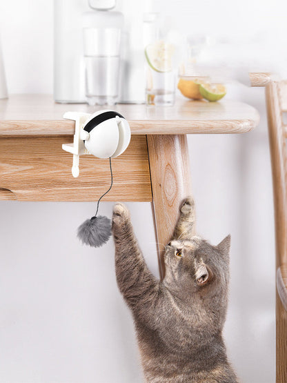 Electric Lifting Motion Cat Teaser Ball — Interactive Puzzle Toy