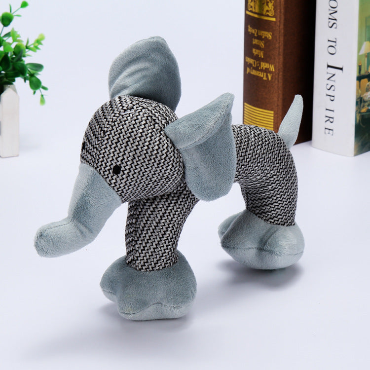 Squeaky Plush Dog Toy