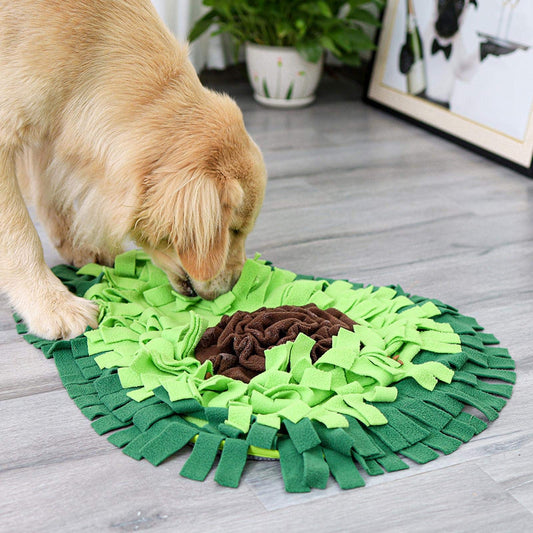Dog Snuffle Mat — Avocado Shape Puzzle Feeding & Enrichment