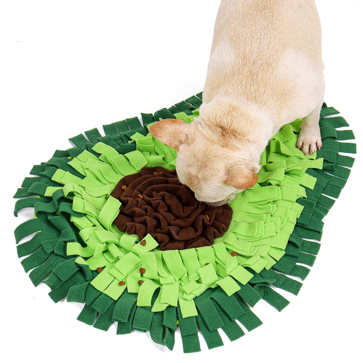 Dog Snuffle Mat — Avocado Shape Puzzle Feeding & Enrichment