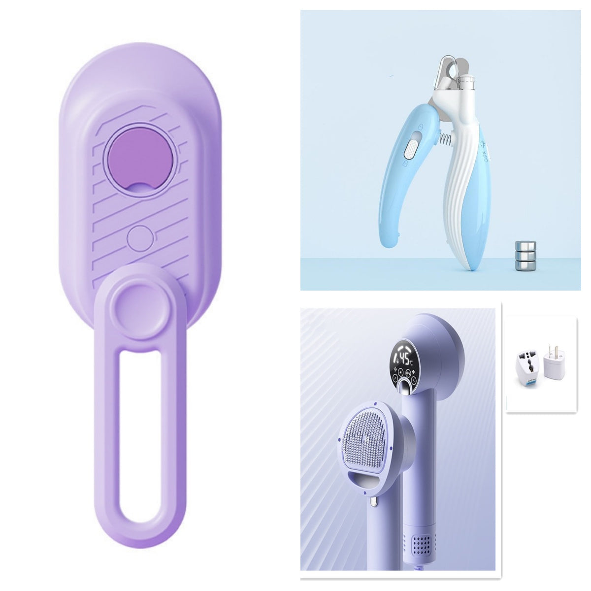 LED Electric Pet Nail Grinder & Clippers
