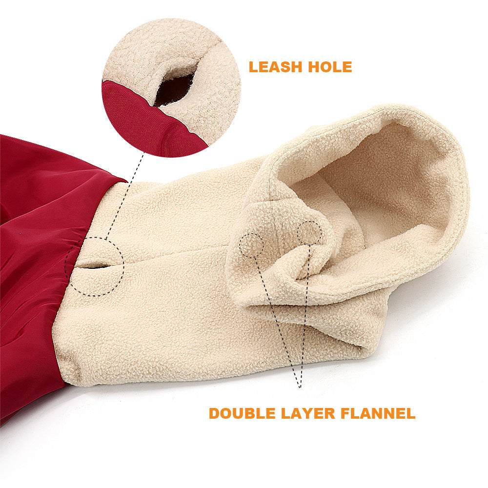 Thickened Dog Coat for Large Breeds