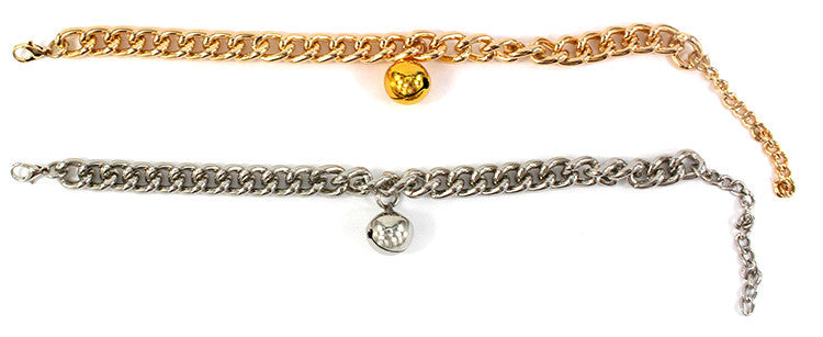 Gold Hip-Hop Dog Collar