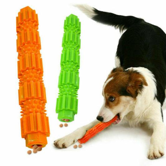 Treat Dispensing Rubber Chew Toy for Aggressive Chewers