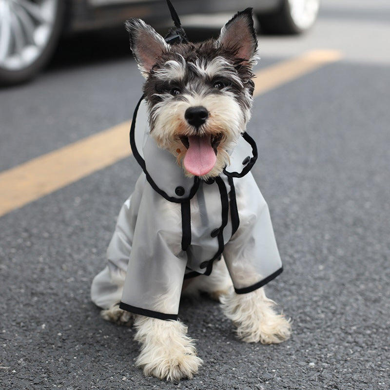 Four-Legged Waterproof Dog Raincoat