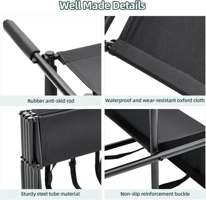 Fellie Foldable Dog Ramp with Non-Slip Surface & Adjustable Angle - Supports up to 80kg