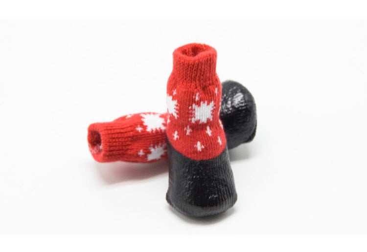Pet Waterproof Cotton Socks