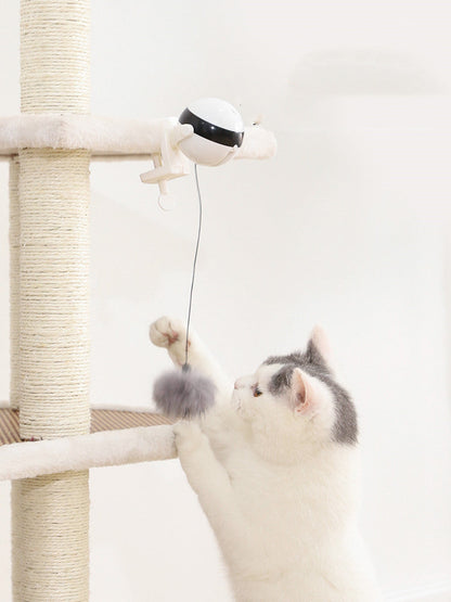 Electric Lifting Motion Cat Teaser Ball — Interactive Puzzle Toy