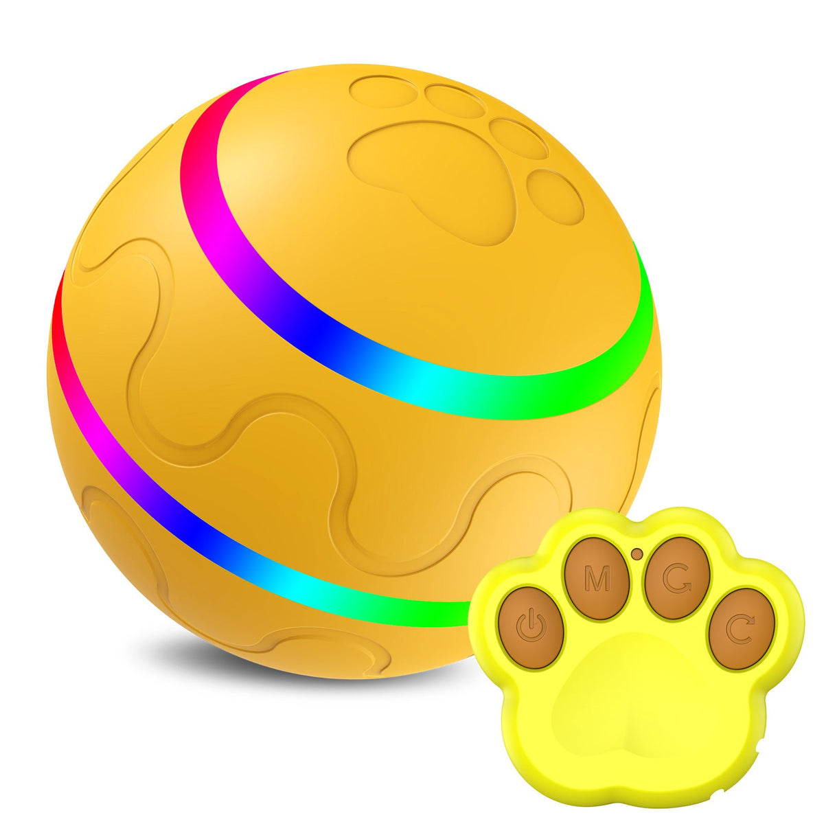 Self-Rotating Cat Ball Toy
