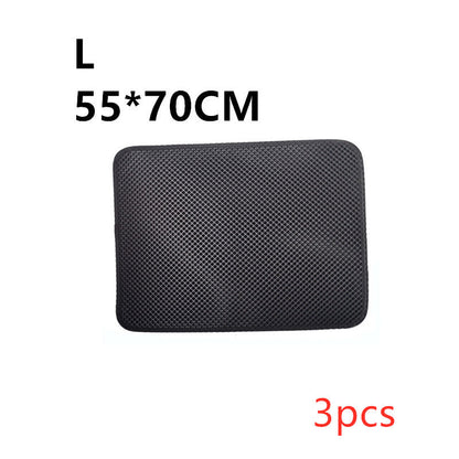 Double Layer Cat Litter Trapping Mat