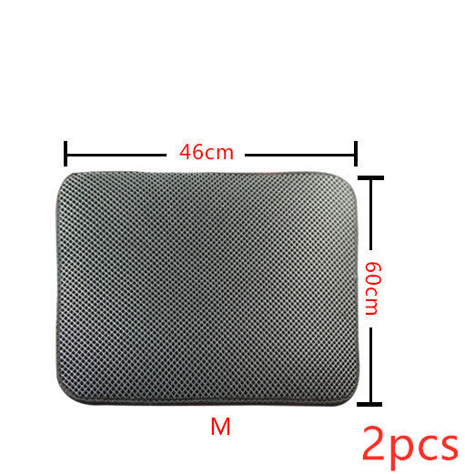 Double Layer Cat Litter Trapping Mat