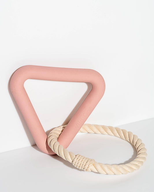 Triangle Tug Dog Chew Toy
