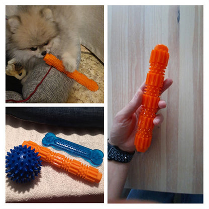 Treat Dispensing Rubber Chew Toy for Aggressive Chewers